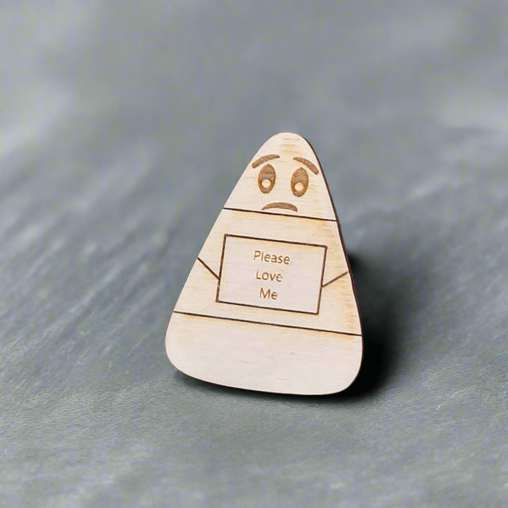 Candycorn Message Pin