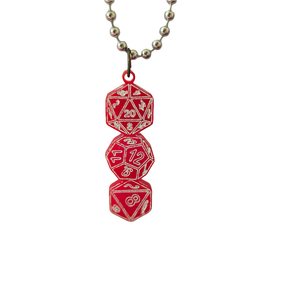 Role Playing Dice Pendent