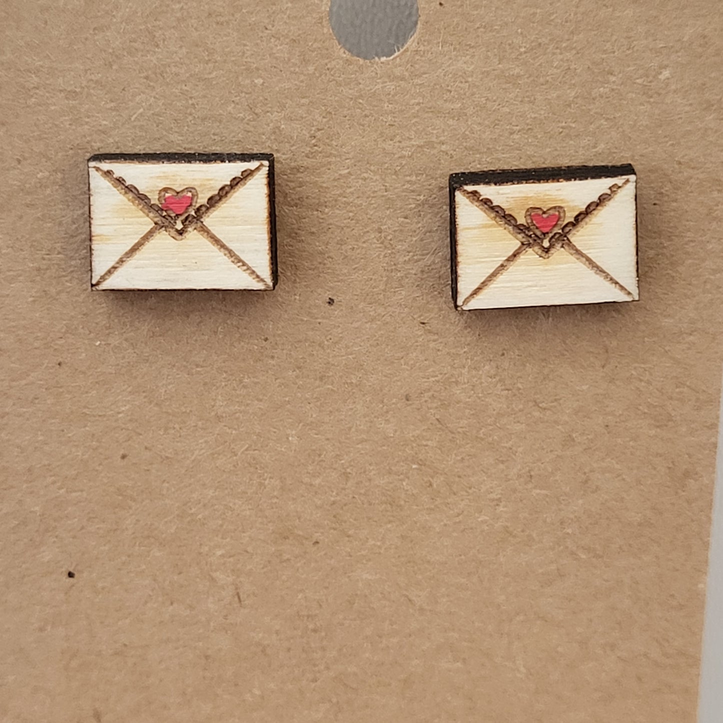 Sealed with Love Envelope Studs