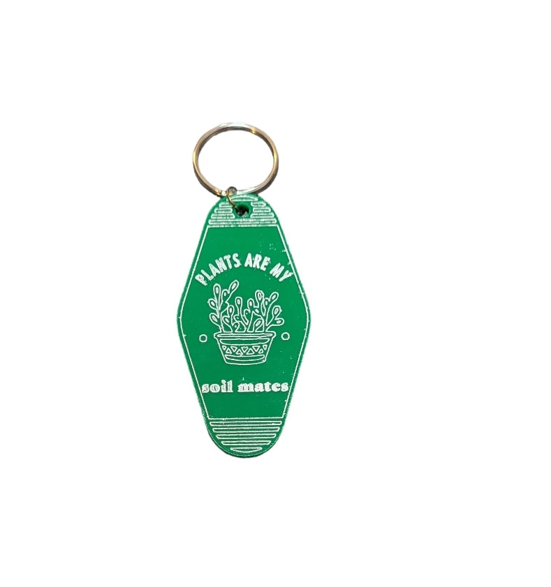 Motel-Style Keychain