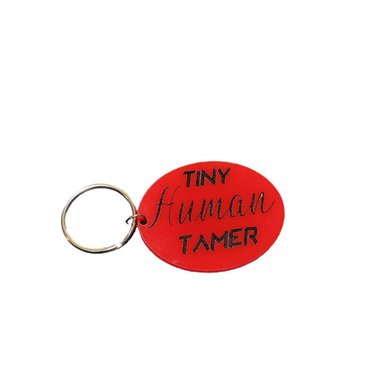 Tiny Human Tamer Keychain