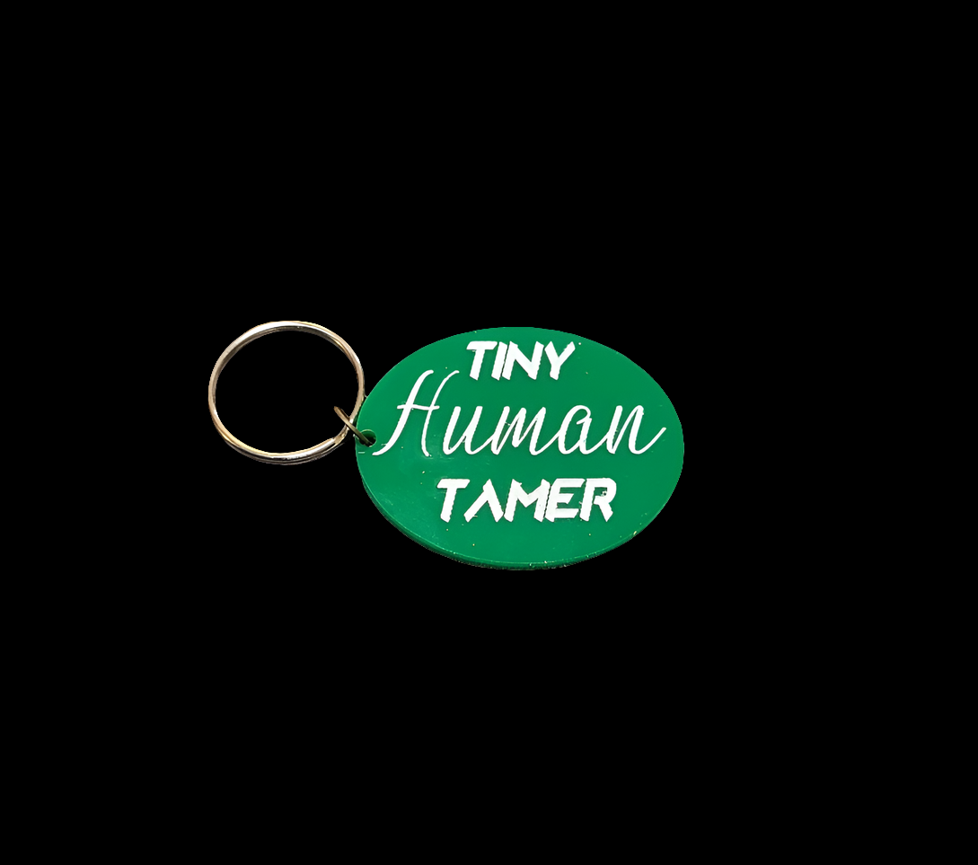 Tiny Human Tamer Keychain